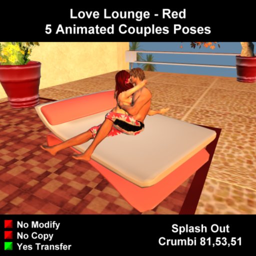 Love Lounge - Red Boxed