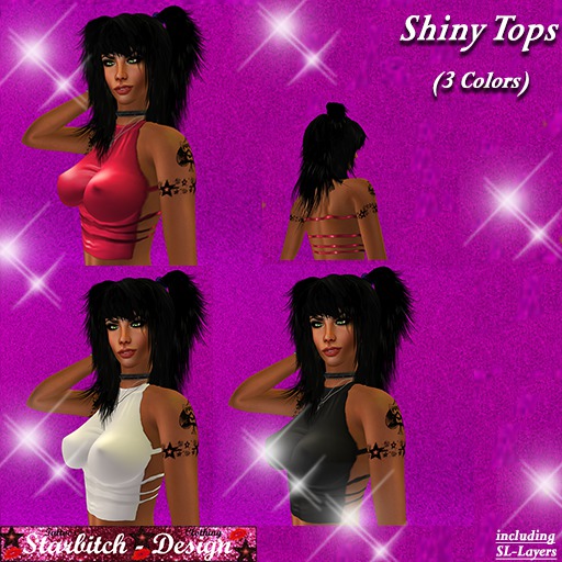 Shiny-Tops white-red-black (including Omega-Applier)