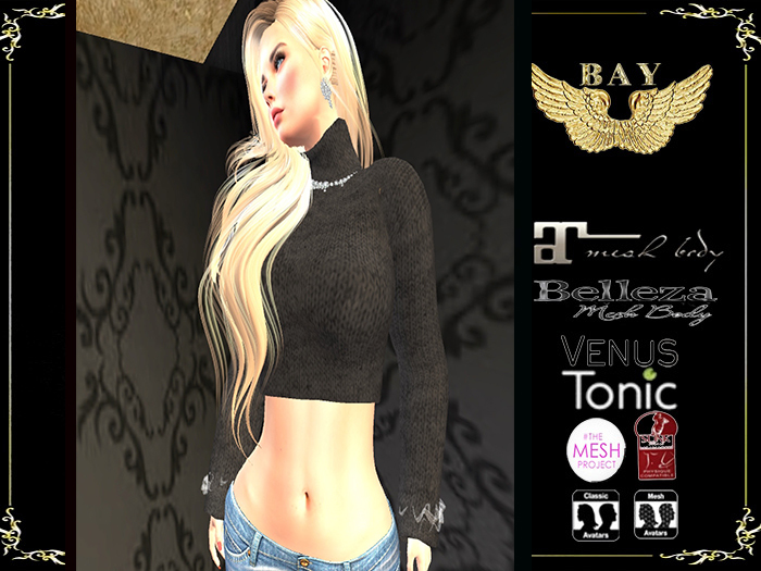 BAY SWETER  TOP GRIS OSCURO