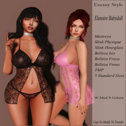 Enemy Style: Elenoire Babydoll 