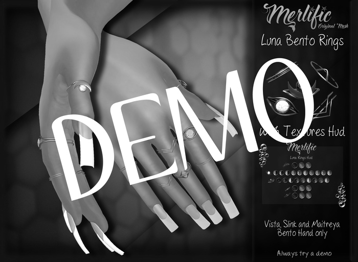 *Merlific* Luna Rings Bento DEMO BOX [WEAR]