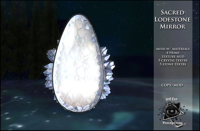 3rd eye ( ADD ME ) Sacred Lodestone Mirror