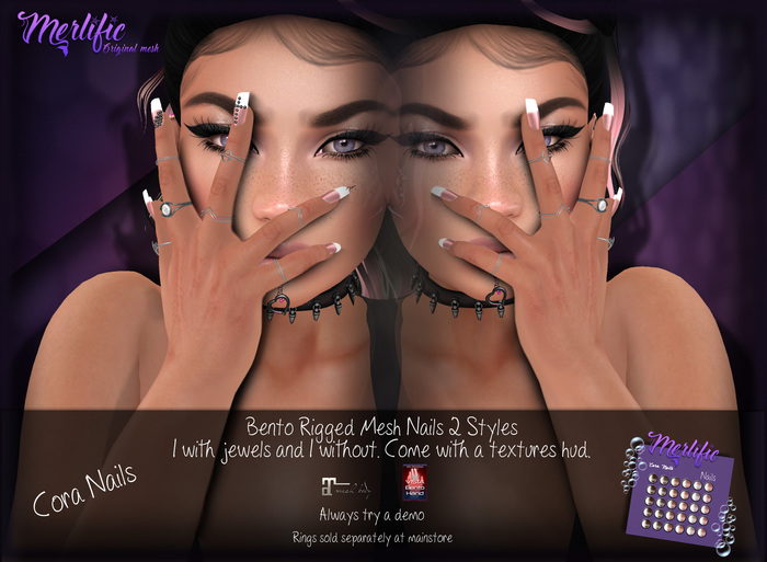*Merlific* Cora Nails Maitreya/Vista BOX [WEAR]