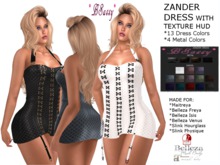 *BSASSY* ZANDER DRESS WITH TEXTURE HUD