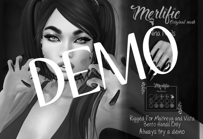 *Merlific* Nina Nails DEMO BOX [WEAR]
