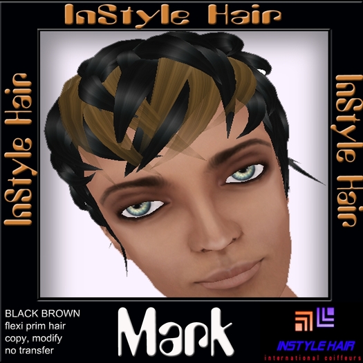 InStyle Hair - MARK - for men (black brown)