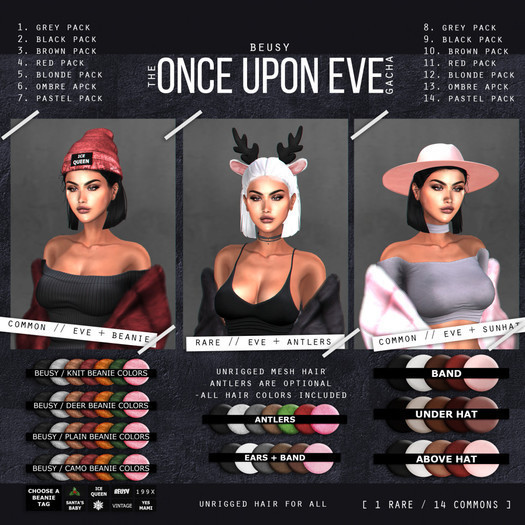 Beusy: Eve + Beanie #1 [Once Upon Eve] COMMON