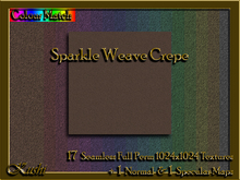 Sparkle Weave Crepe Solid Seamless Textures