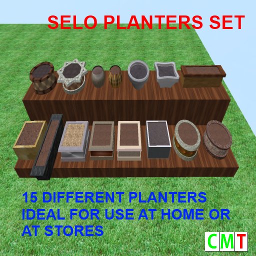 SELO PLANTERS SET (SLX)