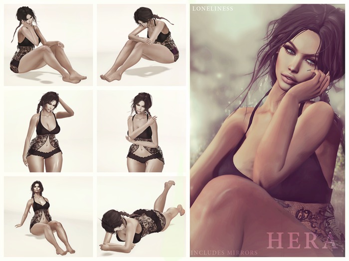 HERA - Loneliness Bento Pose Set.