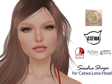 Second Life Marketplace - [Beauty and Curves] Sasha Shape