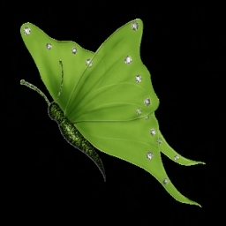 :IN Designs: Green Butterfly emitter