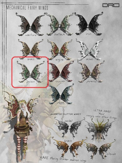 -DRD- mechanical wings - poison
