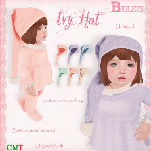 ~*Buglets*~ Ivy Hat [Peach]