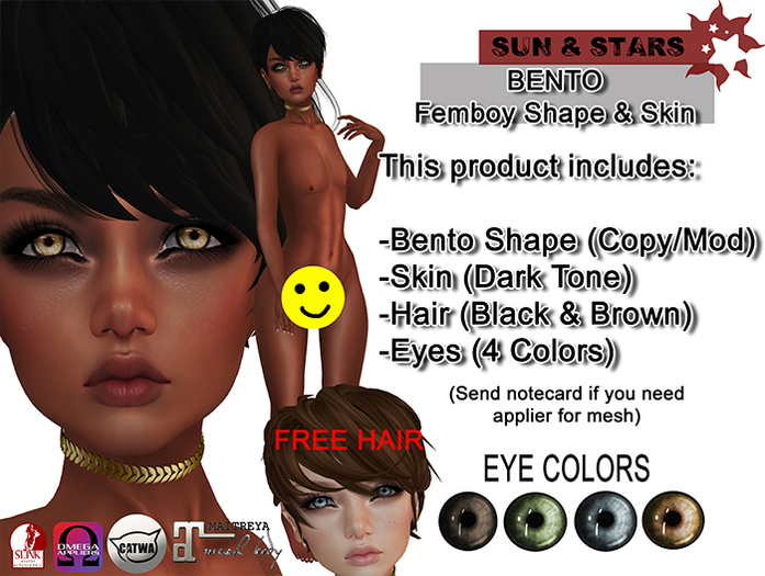 SS Femboy Complete Avatar (Dark)