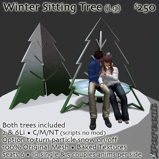 % Winter Sitting Trees (large) *MESH*