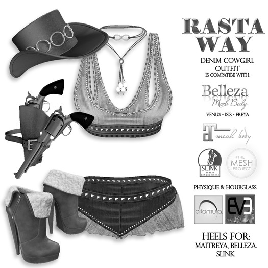 DEMO :: RastaWay :: Denim Cowgirl