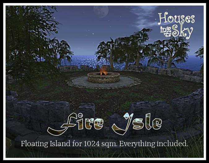 Fire Isle - Floating Island for 1024sqm V4.1 LI:79