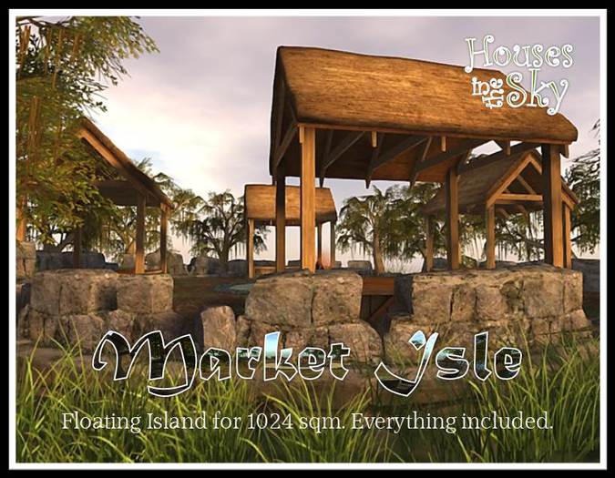 Market Isle - Floating Island for 1024sqm