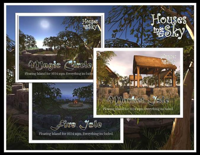 Floating Islands for 1024 Mega Pack (Transfer OK)