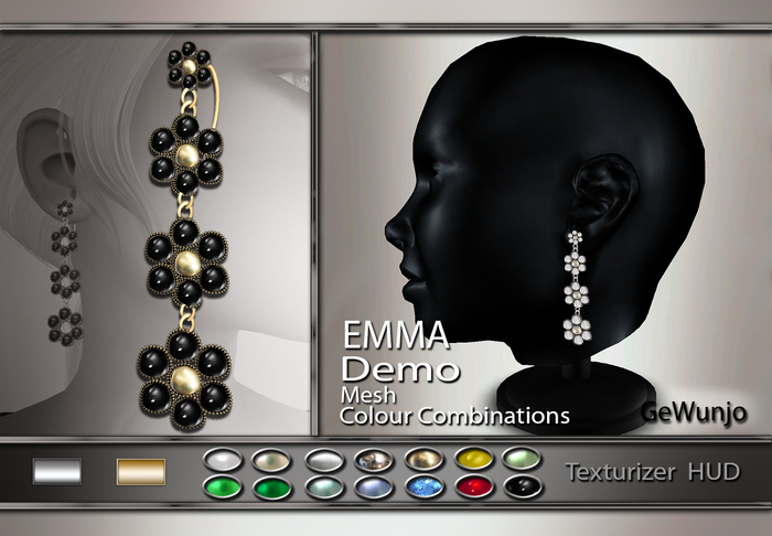 GeWunjo : EMMA earrings DEMO