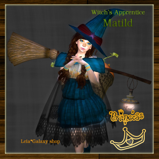 Apprentice Witch　Dress(blue) / Halloween