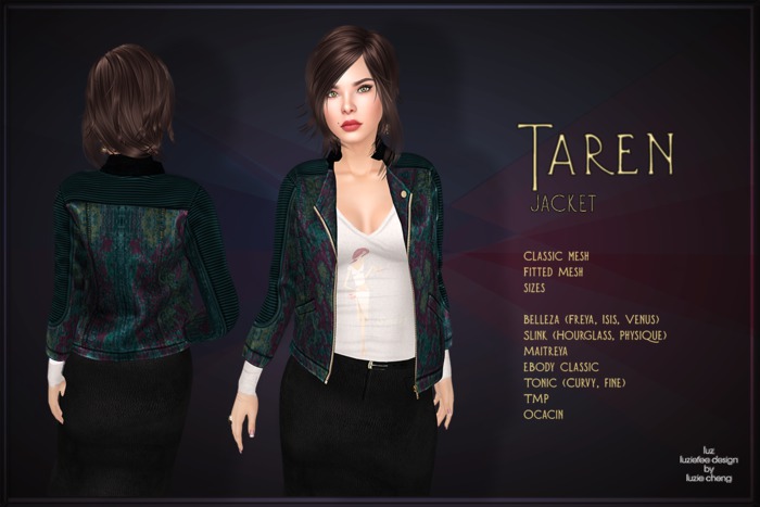 LUZ - Taren blue pattern - box