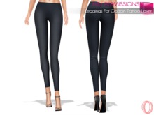 Full Perm Skinny Leggings SLUV - Bake On Mesh - BoM - System Layer - Classic Avatars