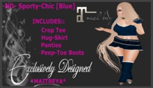 -ND- Sporty-Chic [BLUE] [Maitreya]