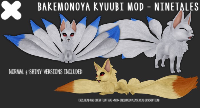 (add to unpack) BAKEMONOYA Kyuubi MOD - Ninetales