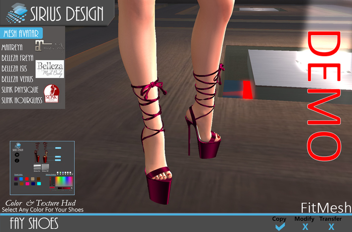 Sirius Design Fay Shoes Boxed ==DEMO