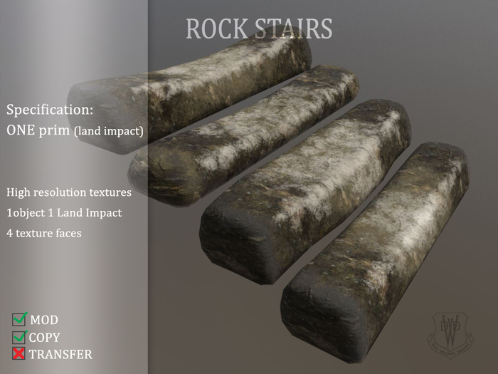 Rock Stairs C/M - I am a box! Rez me!