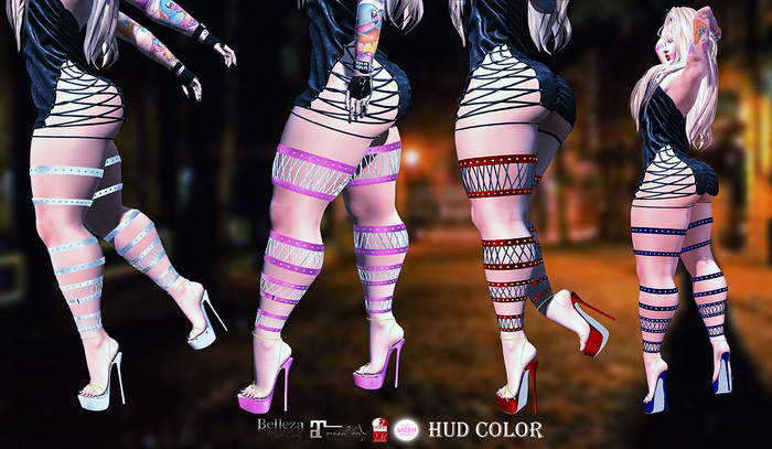 J.C Metaverse Sandal HUD COLOR