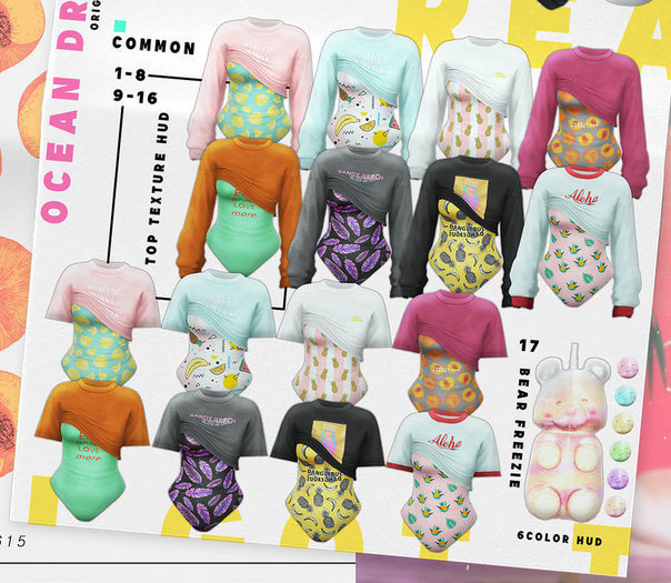 AMITOMO /  Ocean Drive GACHA / S - 13