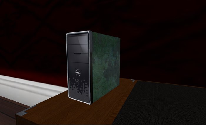 Steampunk Round Magic Information Portal