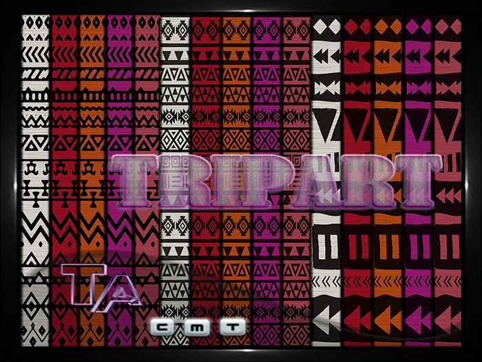 {TripArt} Aztec Fabrics Set 2