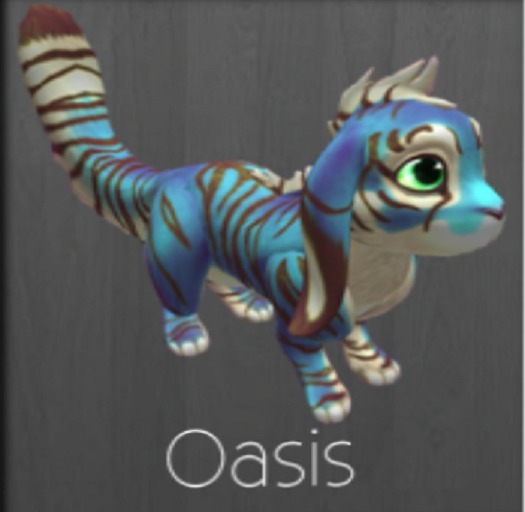 Meeroo Nest: {D} Oasis Female Indigo Clear Shy 6* Teacup