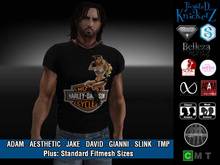 ::TwysteD KnickerZ:: Mens Biker TShirt II