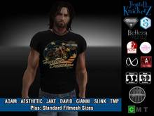 ::TwysteD KnickerZ:: Mens Biker TShirt IV