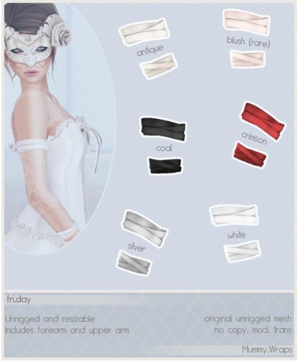 fri. - Mummy.Wraps (Blush)RARE