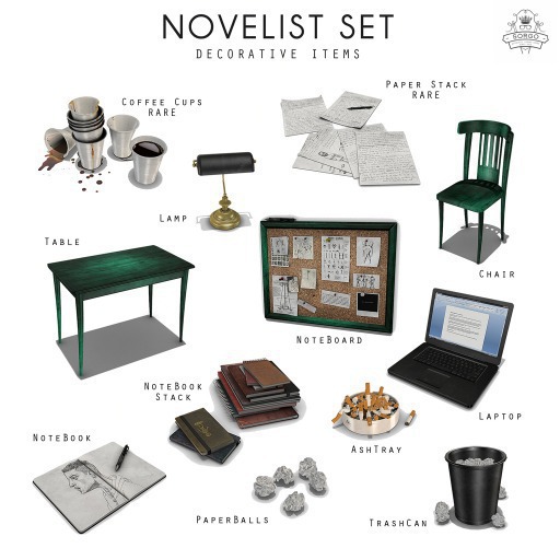 SALE * SORGO - N* Chair Arcade Gacha March 2016! Limited Qty!