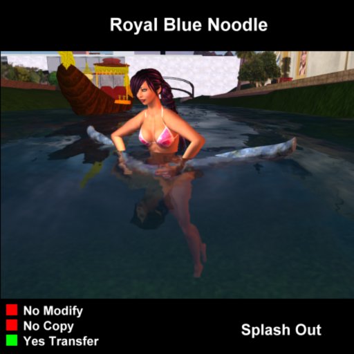 Royal Blue Noodle Boxed