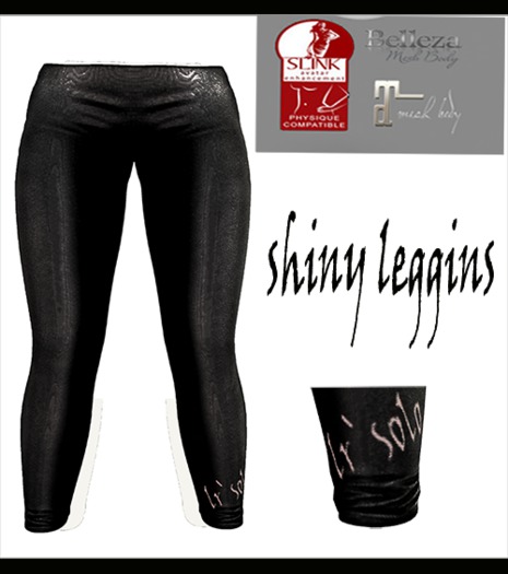 LR` FASHIONS LR` SOLO 18* BLCK LEGGINS