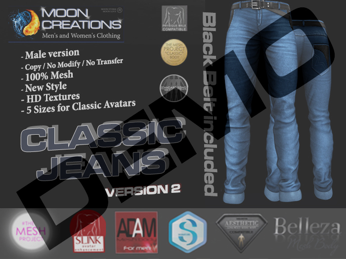 [MC] DEMO JEANS v.2 Bell Tmp Slink Aest Adam Signat.