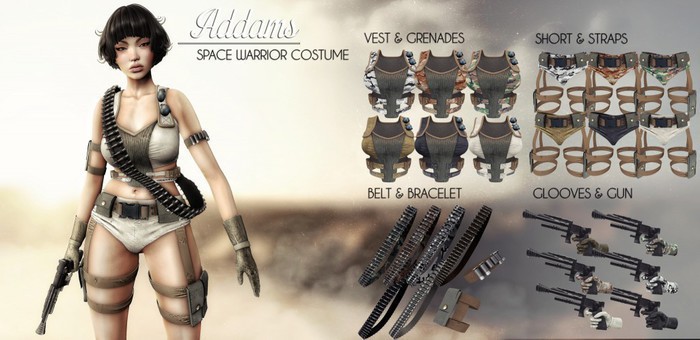 Addams // Space Warrior - Glooves // Winter Camo