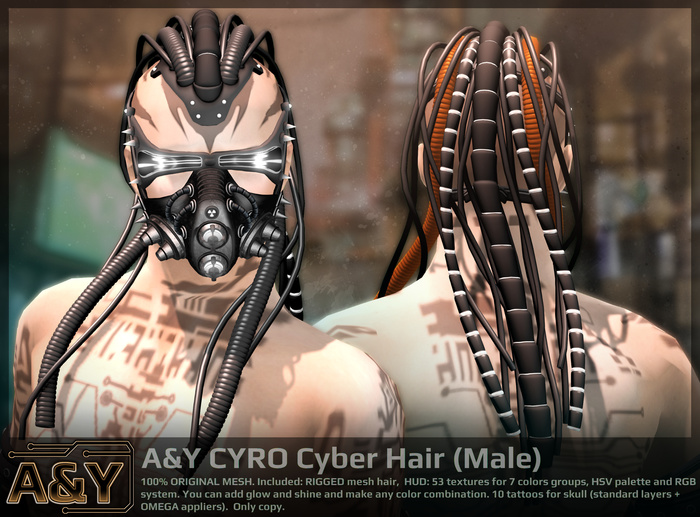 A&Y Cyro Hair (Male) [DEMO]
