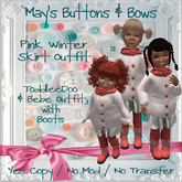 MBB * Pink Winter Skirt Outfit (K,B&Bebe)