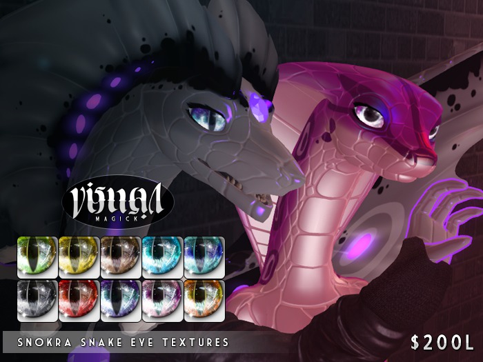 Visual Magick - Ophidia Eye Textures