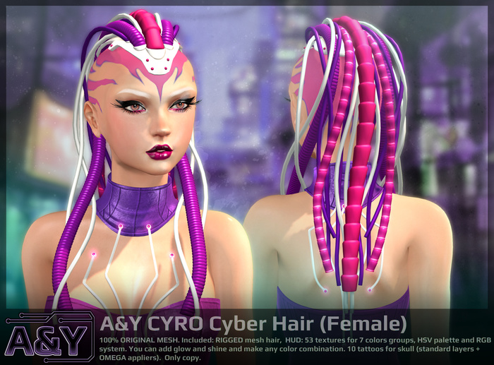 A&Y Cyro Hair (Female) [DEMO]