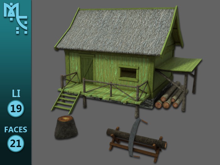 Woodcutters Cabin - Full Perm